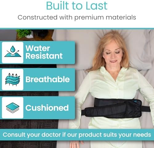Frenos para Cama Vive para Pacientes Mayores con Demencia - Cinturón de Seguridad para Silla de Ruedas y Cama - Dispositivo de Prevención de Caídas - imagen 4