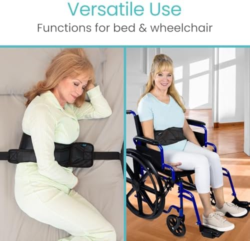 Frenos para Cama Vive para Pacientes Mayores con Demencia - Cinturón de Seguridad para Silla de Ruedas y Cama - Dispositivo de Prevención de Caídas - imagen 6