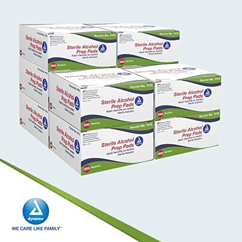 Dynarex 1113-CS Almohadillas Estériles de Preparación con Alcohol Sin Látex, 4.2 Libras (Paquete de 2000) - imagen 7