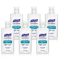 Gel Antibacterial Hidratante 2 en 1 Purell, Botella Portátil de 4 oz con Tapita (Paquete de 6) - 3498-04-EC - imagen 1