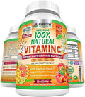Suplemento Natural de Vitamina C 500mg Fresh Healthcare - Con Rosa Mosqueta, Cereza Acerola y Camu Camu - 120 Cápsulas Veganas para el Sistema - imagen 1