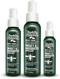 Repelente de Insectos y Mosquitos Sin DEET - Paquete de Viaje (2, 4, 8oz) - Repelente Aromático con Aceite de Hierba Limón, Seguro para Mascotas y - imagen 1