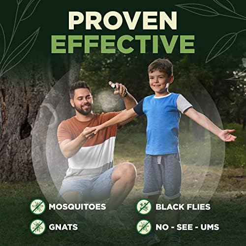 Repelente de Insectos y Mosquitos Sin DEET - Paquete de Viaje (2, 4, 8oz) - Repelente Aromático con Aceite de Hierba Limón, Seguro para Mascotas y - imagen 6
