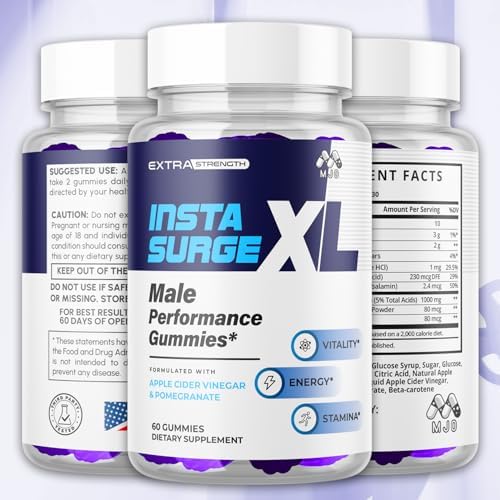 Gomitas Insta Surge XL, Suplemento Multivitamínico Natural para Estilo de Vida Activo, 60 Gomitas de Máxima Potencia - imagen 2