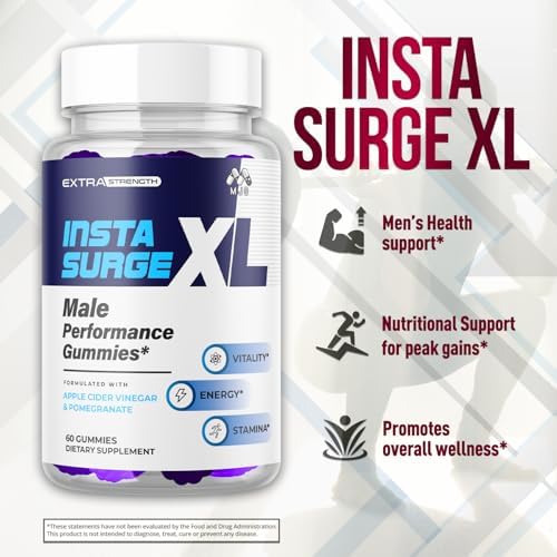 Gomitas Insta Surge XL, Suplemento Multivitamínico Natural para Estilo de Vida Activo, 60 Gomitas de Máxima Potencia - imagen 4