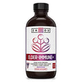 Jarabe Elder-Mune+ de Zhou Nutrition - Jarabe Orgánico de Saúco Negro para Adultos, Elixir de Soporte Inmunológico con Vinagre de Sidra de Manzana y - imagen 1