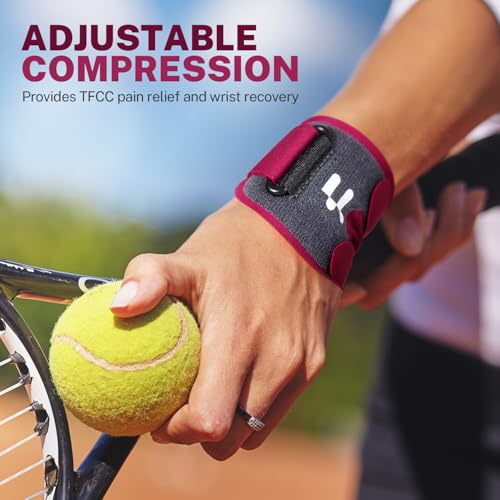 Férula Ultra Delgada Fitomo para Lesiones de TFCC con Almohadillas 3D, Soporte para Muñeca Ulnar, Ajustable para Deportes, 1 Paquete - imagen 3