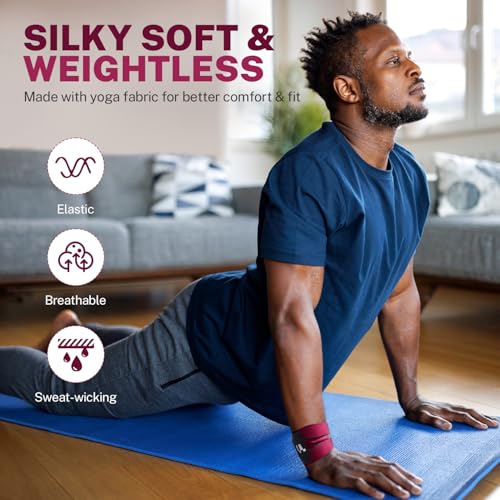 Férula Ultra Delgada Fitomo para Lesiones de TFCC con Almohadillas 3D, Soporte para Muñeca Ulnar, Ajustable para Deportes, 1 Paquete - imagen 4