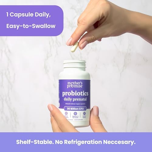 Probióticos Prenatales para Mujeres | 30 Mil millones de CFU, 17 Cepas + Prebióticos Orgánicos | Apoya la Digestión, Salud Intestinal e Inmunológica - imagen 7