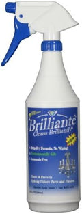 Limpiador de Candelabros BRILLIANTE en Spray Manual de 32oz, Seguro para el Medio Ambiente, Libre de Amoníaco, Fórmula de Secado Rápido, Hecho en EE. - imagen 1