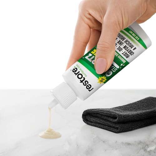 Crema Limpiadora y Quitamanchas para Encimeras de Cuarzo Quartz Stain Off | Elimina manchas de café, agua, grasa y alimentos | No abrasiva y sin - imagen 2
