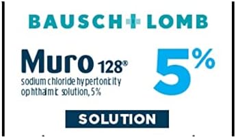 Solución Oftálmica Hipertónica Muro 128 con 5% de Cloruro de Sodio, 0.5 Fl Oz (15 mL) - imagen 5