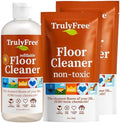 Kit de Limpiador de Piso Truly Free - Solución de Limpieza a Base de Plantas - Limpiador Multiuso para Madera, Cerámica, Concreto (Botella - imagen 1