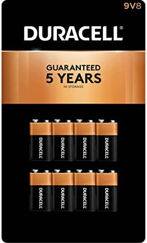 Baterías Alcalinas Duracell de 9V, Paquete de 8 Piezas - imagen 1