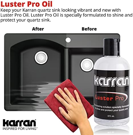 Karran Luster Pro Aceite 8 oz para Fregaderos de Cuarzo/Granito - imagen 5