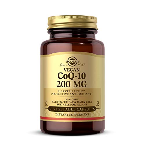 Solgar CoQ-10 Vegetariano 200 mg, 30 Cápsulas Vegetales - Antioxidante Protector, Salud Cardiaca - Suplemento Vegano, Sin Gluten, Sin Lácteos, Kosher - imagen 1