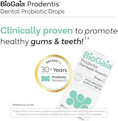 BioGaia Prodentis | Gotas Probioticas Dentales | Promueve Encías y Dientes Saludables | Defiende Contra Problemas Dentales | Mejora la Salud Oral | - imagen 3