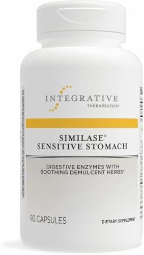 Integrative Therapeutics Similase Estómago Sensible - Apoyo para Estómagos Sensibles* - Sin Lácteos y Vegano - 90 Cápsulas (45 Porciones) - imagen 1