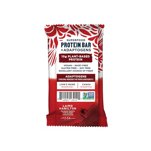 Barras de Proteína Funcionales Laird Superfood – Mejor que una barra de proteína, con ingredientes reales, 10g de proteína vegetal, 6g de fibra - Sin - imagen 3