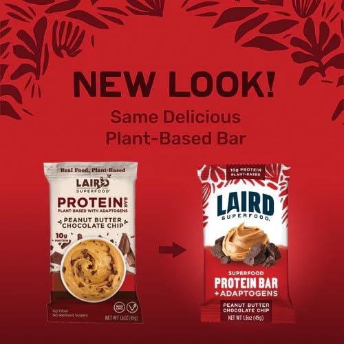 Barras de Proteína Funcionales Laird Superfood – Mejor que una barra de proteína, con ingredientes reales, 10g de proteína vegetal, 6g de fibra - Sin - imagen 4