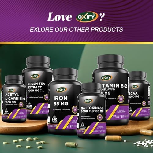 Oxify Enzima Lactasa 9000 FCC ALU | 360 Tabletas | Libre de Gluten, No Transgénico | Suplemento Hecho en EE. UU. - imagen 4
