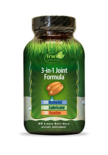 Irwin Naturals Fórmula 3 en 1 para Articulaciones con Glucosamina, Condroitina, Cúrcuma y Boswellia - Suplemento Avanzado para Hombres y Mujeres - 90 - imagen 2