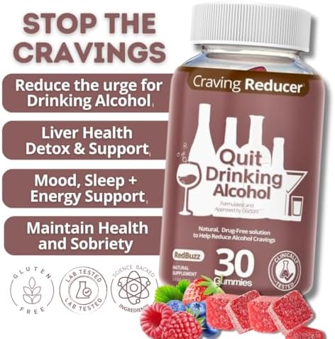 Health Chews Gomas para Dejar de Beber Alcohol | 100% Natural, Sin Drogas, Ayuda Rápida para Reducir Antojos y Suprimir Desencadenantes - imagen 2