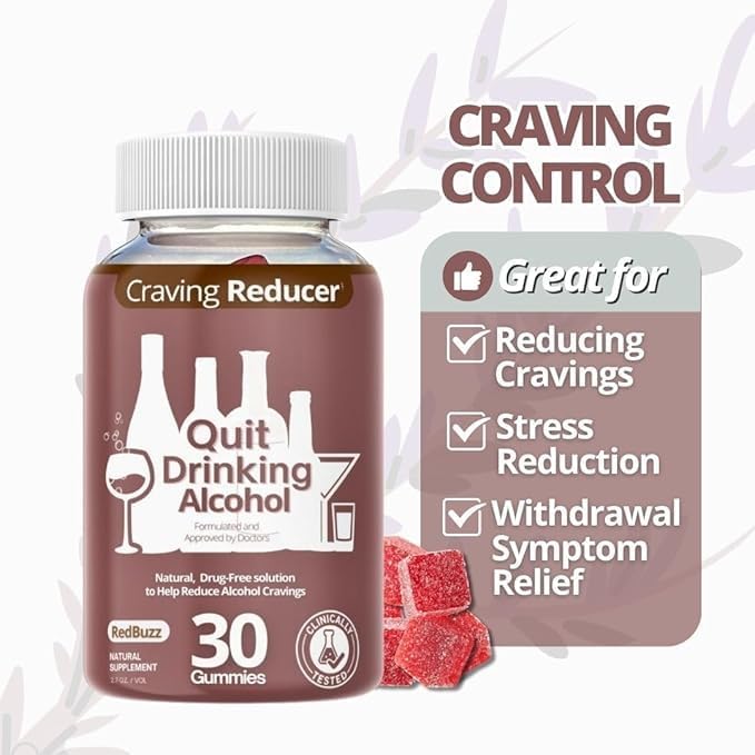 Health Chews Gomas para Dejar de Beber Alcohol | 100% Natural, Sin Drogas, Ayuda Rápida para Reducir Antojos y Suprimir Desencadenantes - imagen 8