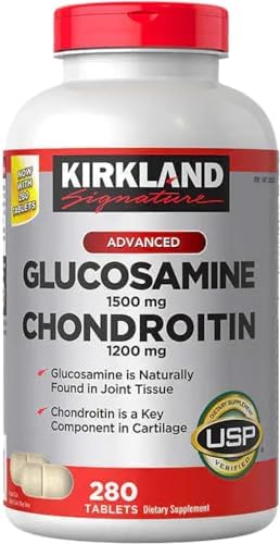 Kirkland Signature Glucosamina y Condroitina, 280 Tabletas - imagen 1