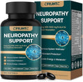 Suplemento para el Soporte de Neuropatía – Suplemento Avanzado de R-Ácido Lipoico con Benfotiamina, NAC y Complejo B para la Salud Nerviosa, - imagen 1