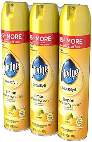 Spray para Muebles Pledge, Limón (14.2 oz, Paquete de 3) - imagen 3