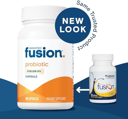 Cápsulas Probioticas Bariatric Fusion | Vitaminas Bariátricas Fáciles de Tragar | 10 Mil Millones CFU | Bacillus Coagulans | Apoyo Digestivo e - imagen 8