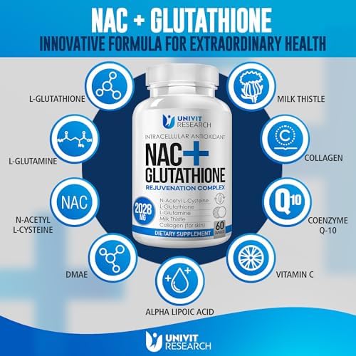 Suplemento Avanzado Complex-NAC (N-Acetil L-Cisteína) 600mg con L-Glutatión 500mg y Extracto de Cardo Mariano - Potente Antioxidante - Apoyo a la - imagen 2