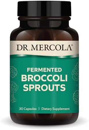 Brotes de Brócoli Fermentados Orgánicos Dr. Mercola - Antioxidantes Superiores - Apoya la Desintoxicación - 30 Cápsulas (30 Porciones) - imagen 1