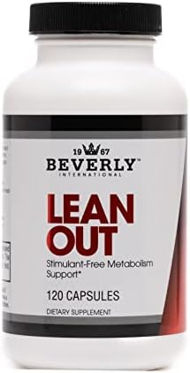 Beverly International Lean Out 120 cápsulas. Quemador de grasa sin estimulantes con soporte metabólico. Lipotrópicos: colina, carnitina, cromo. Ideal - imagen 1