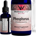 Suplementos de Fósforo Ionic WellnessOne - Líquido de Fósforo de Ácido Fosfórico para Salud Dental, Ósea y Energía - No GMO, Vegano, Sin Gluten - - imagen 1
