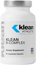 Klean Athlete Klean B-Complex | Apoya la Producción de Energía, Función Cardiovascular y Funciones Celulares Normales | Certificado NSF para Deporte - imagen 1
