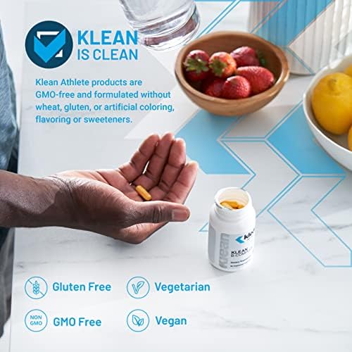 Klean Athlete Klean B-Complex | Apoya la Producción de Energía, Función Cardiovascular y Funciones Celulares Normales | Certificado NSF para Deporte - imagen 3