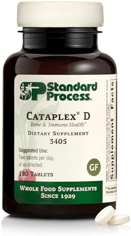 Cataplex D de Standard Process - Apoya el Sistema Inmunológico, Fortalece Huesos y Salud Ósea - Ayuda a la Absorción de Calcio - Con Vitamina D y - imagen 1