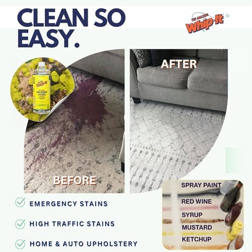 Limpiador Whip It, Removedor de Manchas Multiusos CONCENTRADO, Rinde 32 Botellas, Limpiador Enzimático a Base de Plantas, Ideal para Comida, Grasa, - imagen 4