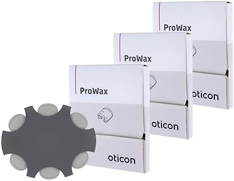 Filtros ProWax de Oticon, Repuestos OEM para Moldes Personalizados de Audífonos Oticon, Accesorios Originales de Dinamarca (3 Paquetes/Total 18 - imagen 1