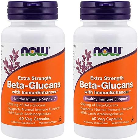 Beta-Glucanos con ImmunEnhancer™ 60 VegiCaps (Paquete de 2) - imagen 1