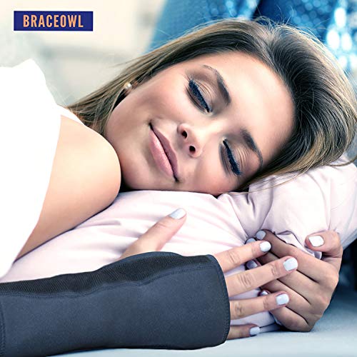 Férula Ajustable para Muñeca BRACEOWL para Síndrome del Túnel Carpiano, Tendinitis y Artritis – Para Mano Izquierda o Derecha, Soporte para Hombres y - imagen 2