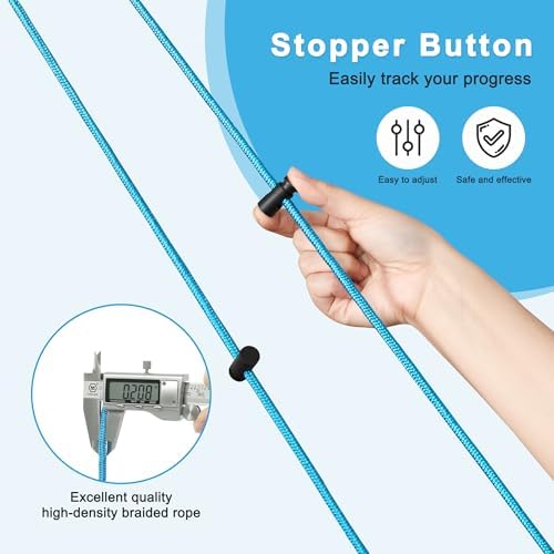 Polea para Hombro Fanwer para Terapia Física, Polea Sobre la Puerta para Rehabilitación de Hombro, Sistema de Ejercicio para Recuperación de Manguito - imagen 5