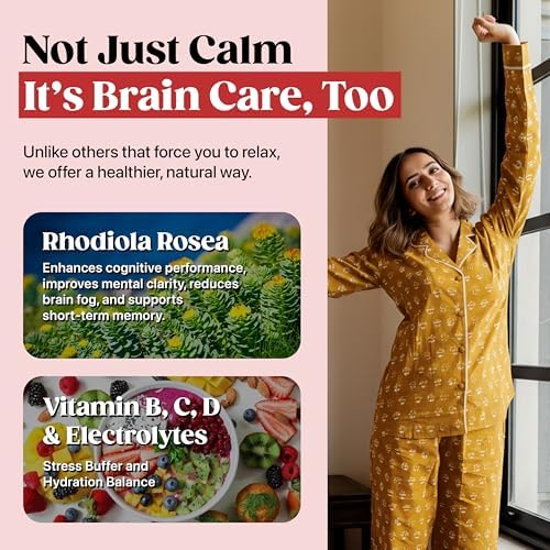 Mezcla en Polvo PEACEBLEND Supercalm, Reductor de Cortisol y Ayuda para Dormir con Kava, Ashwagandha, L-Theanina, Magnesio, y Más, Vegano, 20 Paquetes - imagen 8