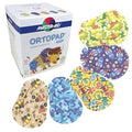 Parche para Ojos Ortopad® de Bambú para Niños, 50 Piezas (Tamaño Mediano, 2-4 años) Paquete de Camuflaje Azul - imagen 1