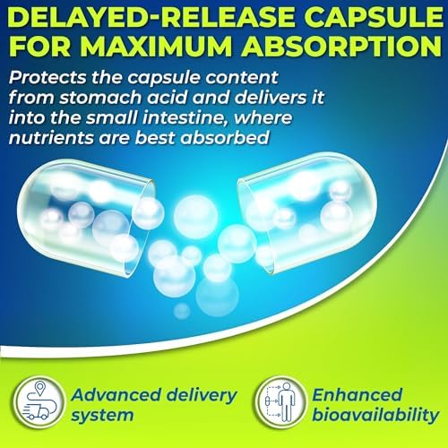 Probióticos con Enzimas Digestivas y Prebiótico para Hombres y Mujeres - Complejo Vegano 3 en 1 para la Salud Digestiva - Cápsulas de Liberación - imagen 3