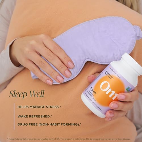 Cápsulas de Hongos OM Superfood para Dormir, Suplemento de 90 Cápsulas, Reishi, GABA, L-Teanina, Melatonina para Mejorar el Sueño y Descanso - imagen 4