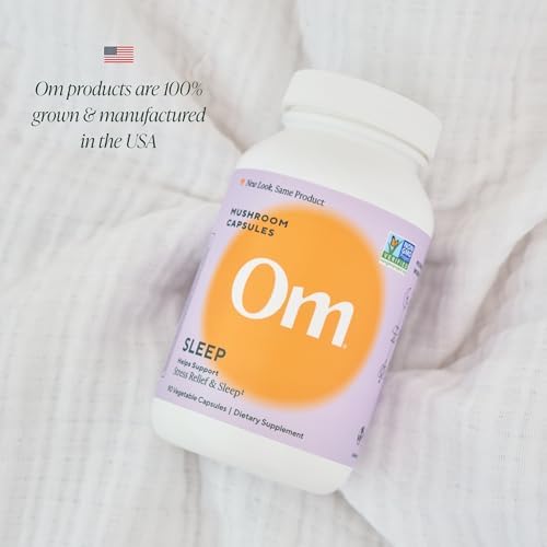 Cápsulas de Hongos OM Superfood para Dormir, Suplemento de 90 Cápsulas, Reishi, GABA, L-Teanina, Melatonina para Mejorar el Sueño y Descanso - imagen 7