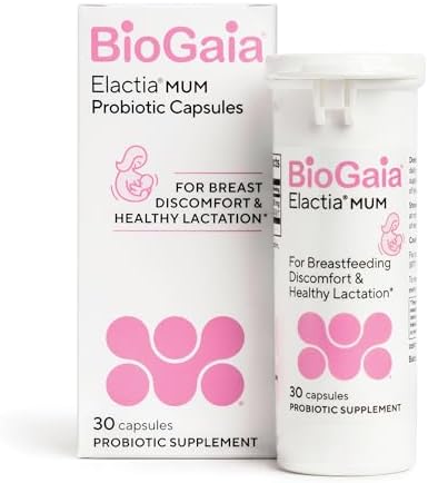 BioGaia Elactia Probiótico para Lactancia | Suplementos para Mamás y Bebés | Esenciales para Recién Nacidos | Suplemento Diario para Lactancia - imagen 1